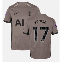 Tottenham Hotspur Cristian Romero #17 Tretí futbalový dres 2023-24 Krátky Rukáv